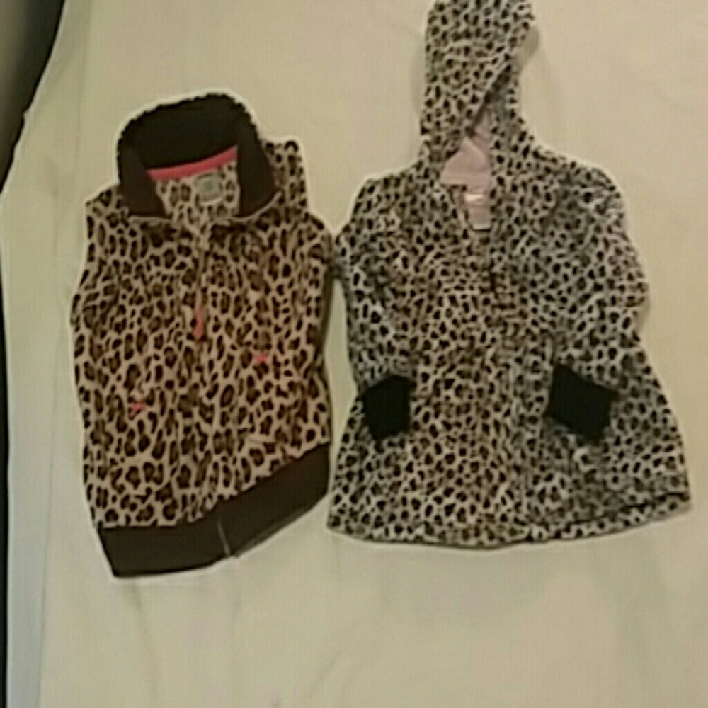 baby vest n hoodie animal  print